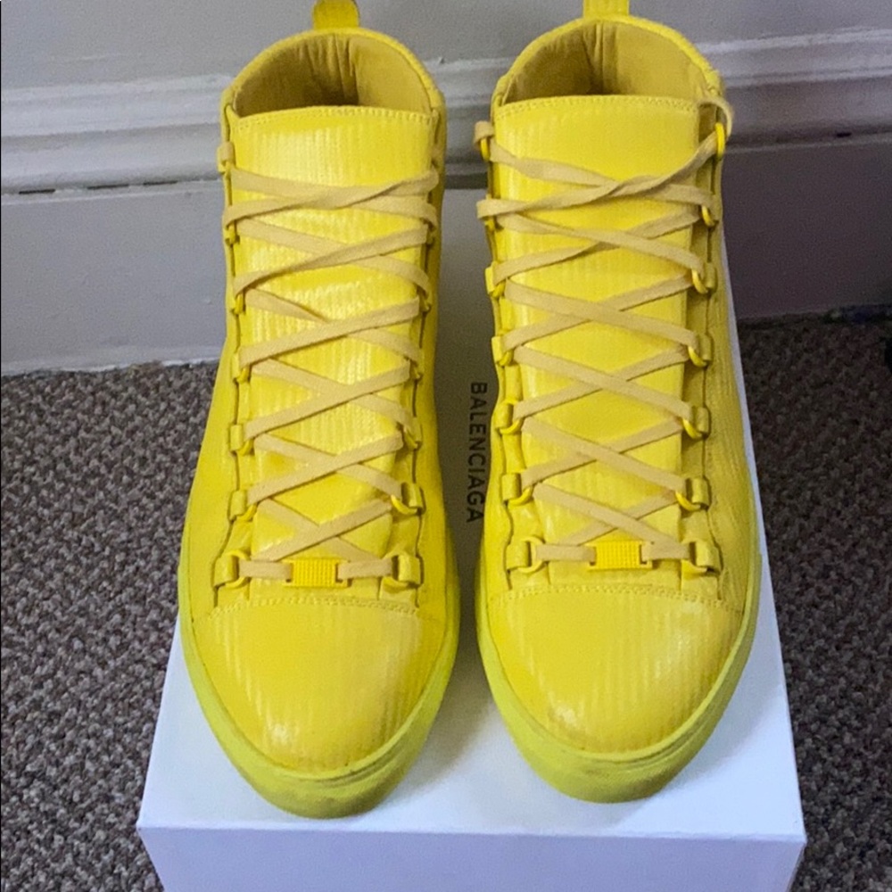 Balenciaga carbon effect hi-top Arena Sneaker